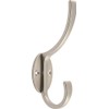 Hardware Essentials 853424 Satin Nickel Ornamental Coat and Hat Hooks