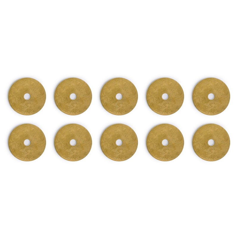 Hardware Philosophy Decorative Round Washers Brass Hardware 35 Millimeters -