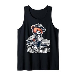 Lil Homie Hip Hop Teddy Bear Lowrider Urban Streetwear Tank Top
