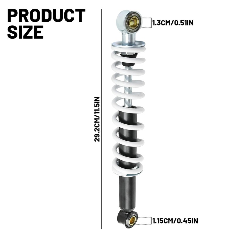 ZUDKSUY Adjustable Front Shock Kit Coolster ATV Parts Shock Absorber