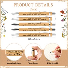 Sayglossy 20 Sets Housekeeping Week Inspirational Appreciation Gifts Bulk for Women Employee Flower Notepads with Ballpoint Pen Motivational Notebook for Teacher Coworker Volunteers Medical Assistant