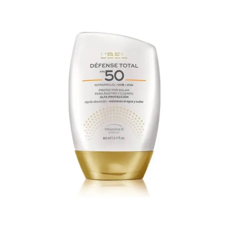Défense Total Lbel Protector Solar Rostro Cuerpo Fps50 Colag