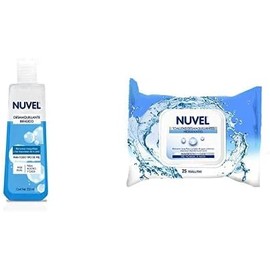 Kit Desmaquillante Nuvel: Desmaquillante Bifásico Todo Tipo de Piel + 2 Toallitas Desmaquillantes