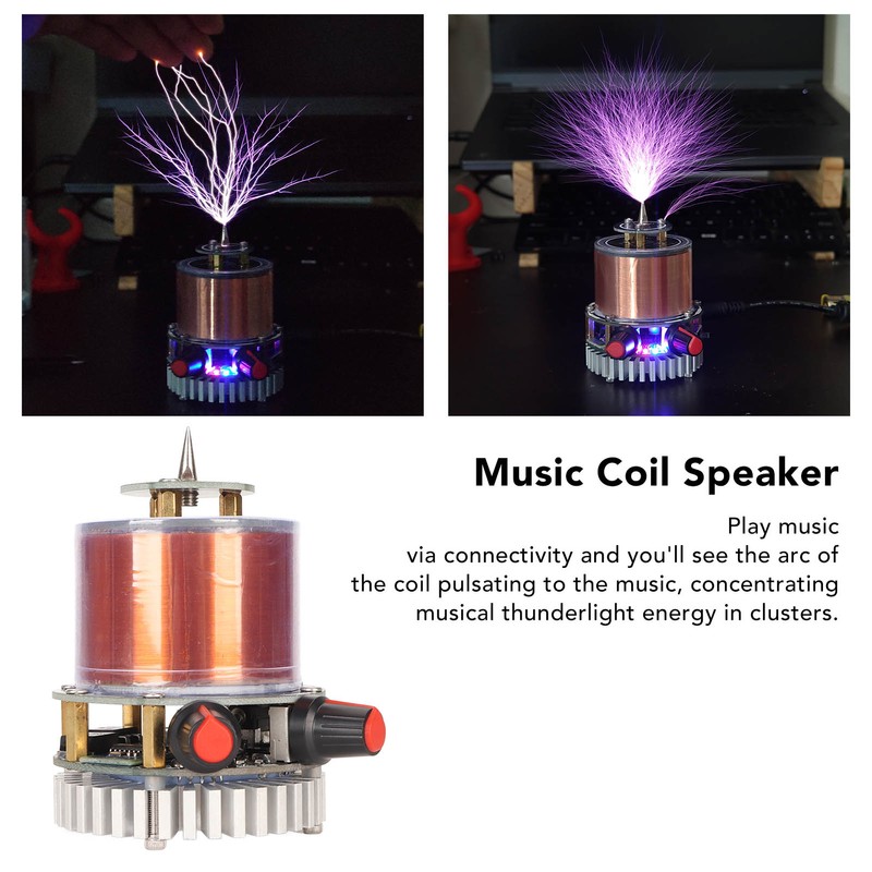 Bluetooth Music Coil Touchable Thunderlight 48V 1.5A Solid State Music