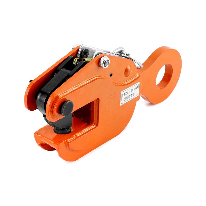 QWORK 2-Ton Heavy Duty Vertical Plate Lifting Clamp, 4400 lbs