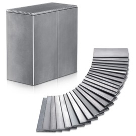 24 Pcs Welding Coupons 2 x 4 Inch Mild Steel Welding Kit 11 Gauge Mild Steel Plate Accessories Aluminum Coupons metal Practice and Training for Mig, Tig, Stick, Arc, Gas and Brazing