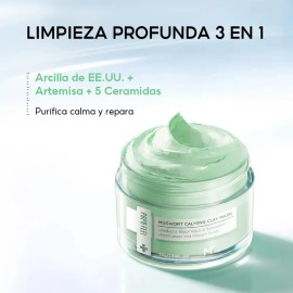 Papa Feel Mascarilla Facial Mugwort 55g X3 Control Acné Todo Tipo De Piel