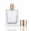 Enslz 50ML /1.7OZ Transparent Atomizer Spray Refillable Perfume Bottle, Portable