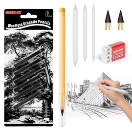 Vicloon Pencil Set, 13 Piece Sketch Set, Drawing Pencils, Paper Wiper Pencil, Graphite Pencils for Children, Adults, Artists, Students, Beginners
