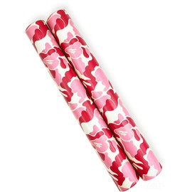 AINITAOCOM Self-Adhesive Vinyl Pink Camouflage Contact Paper Peel and Stick Camouflage Wallpaper for Walls Cabinets Furniture Door Classroom Arts Crafts Removable 17.7x117 Inches