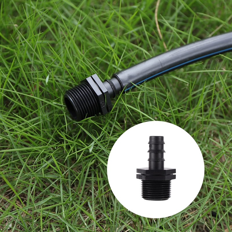 FOGWOWO Irrigation Hose Connector Garden Hose Connector Kit Barb Connector