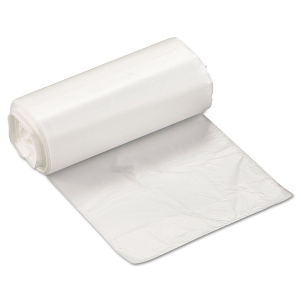 * High-Density Can Liner, 17 x 18, 4gal, .24mil, Clear, 50/Roll, 40 Rolls/Carton