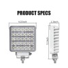 Exzeit Waterproof Led Boat Lights, 2 pc 60W Waterproof Test