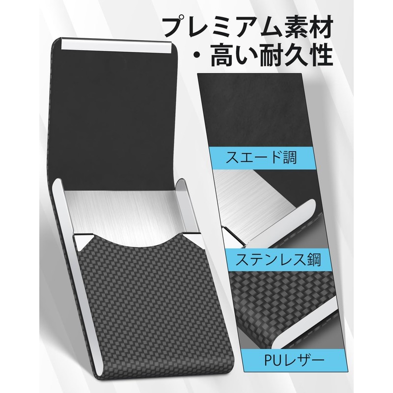 MaxGear Business Card Holder, Business Card Case, Thin, For Business,