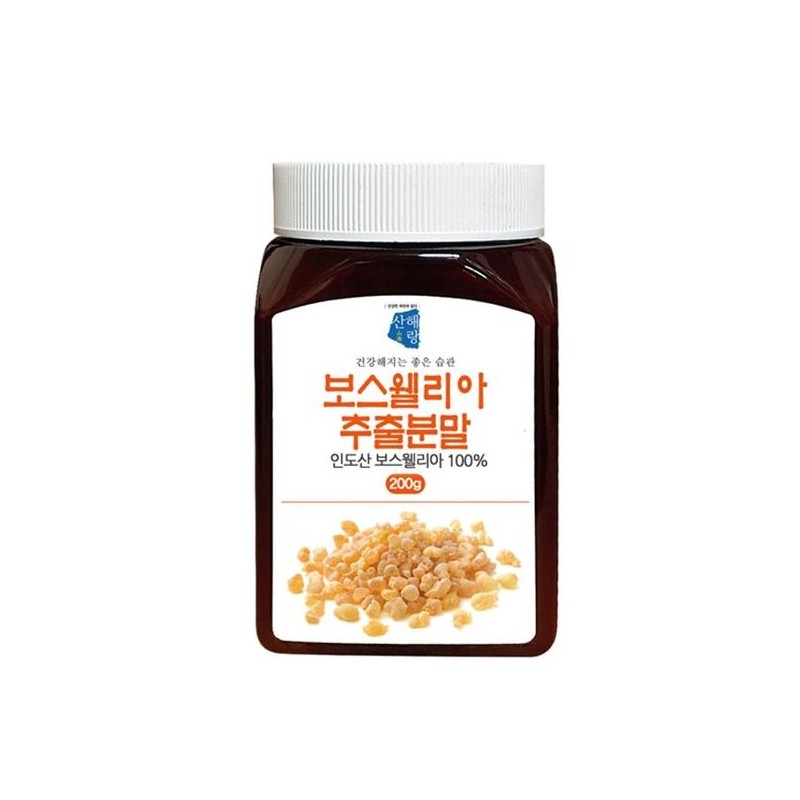 Sanhaerang 산해랑 보스웰리아 추출물 분말 200g Sanhyang Boswellia Extract Powder