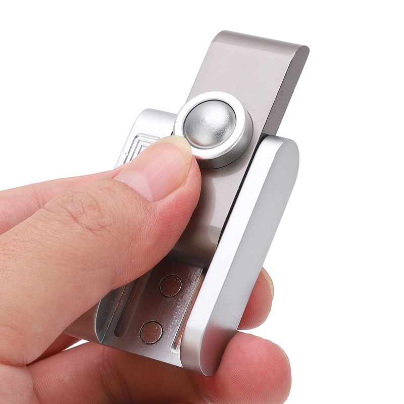 Camera Shaped ADHD Push Slider Toy Adult Metal Press Click