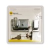 Yale YES-NL-CH Essentials Nightlatch, 60mm Backset, Chrome Finish