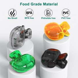 Mspan Mspan Electric Toothbrush Cover Cap: Brush Head Protector Cute Plastic Clip Pod - Toothbrush Travel Case for Traveling & Home - 4 Packs