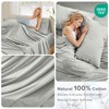 Comfort Spaces Extra Deep Pocket Sheets, 100% Cotton Sheets Queen