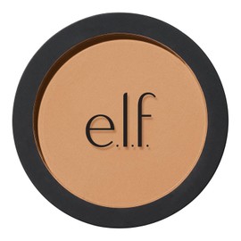 e.l.f, Primer-infused Bronzer, Long-Wear, Matte, Bold, Lightweight, Blends Easily, Contours Cheeks, Forever Sun Kissed, All-Day Wear, 0.35 Oz