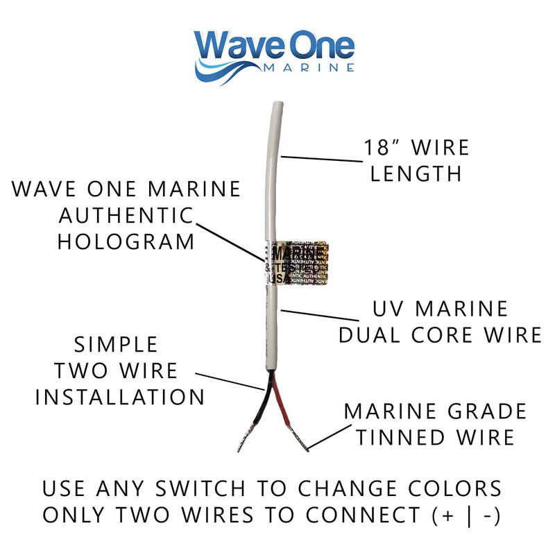 Wave One Marine | Spectrum RGBW Flex Light | Internal