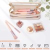 Pinkmik - Bolsa de maquillaje transparente para maquillaje, bolsa de