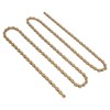 Mountain Bike Chain 10 Speed High Carbon Steel Gold Hollow