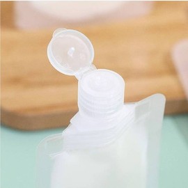 Travel cosmetic shampoo decanting pouch container empty bottle 30ml 50ml 100ml set / 여행용 화장품 샴푸 소분 파우치 용기 공병 30ml 50ml 100ml 세트