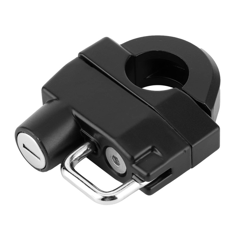 Yctze Motorcycle Helmet Lock,Metal Anti‑Theft Lock with 2 Keys Riding