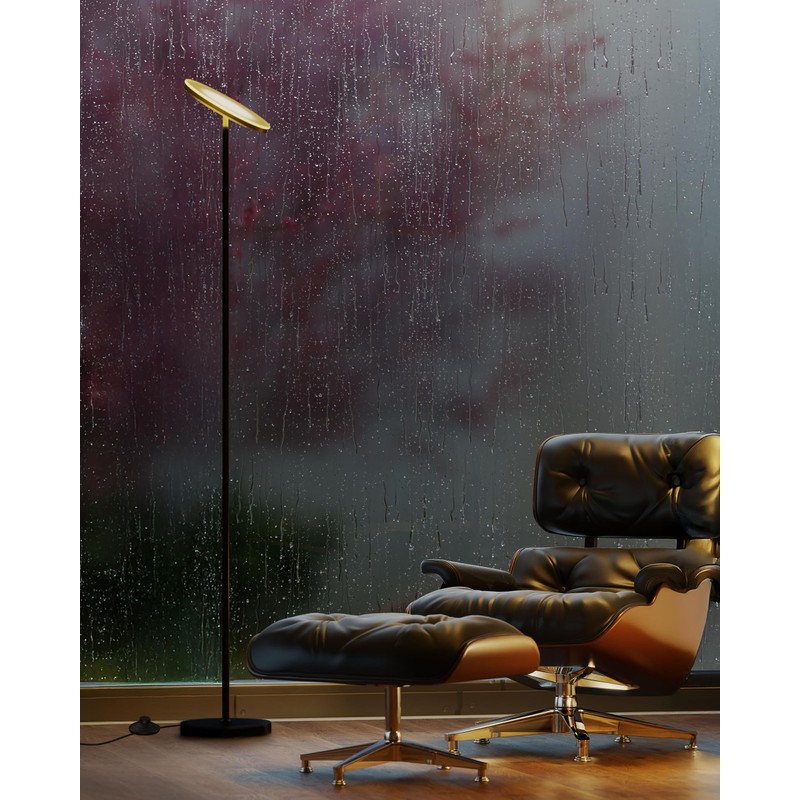 JOOFO LED Floor Lamp – Super Bright Torchiere with Remote