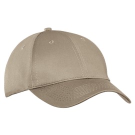 Port & Company Six-Panel Twill Cap-CP80-Khaki