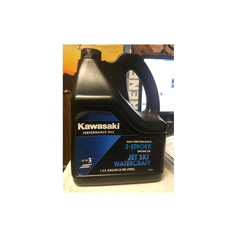Kawasaki OEM Performance 2-Stroke Jet Ski Watercraft Oil by Kawasaki.