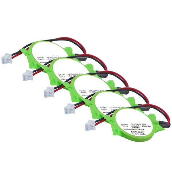 Synergy Digital CMOS/BIOS Batteries, Compatible with Dell GC02000LB00 CMOS/BIOS, (Li-Ion,