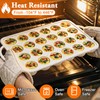 2 Pack Silicone Muffin Pans with Metal Reinforced Frame Regular