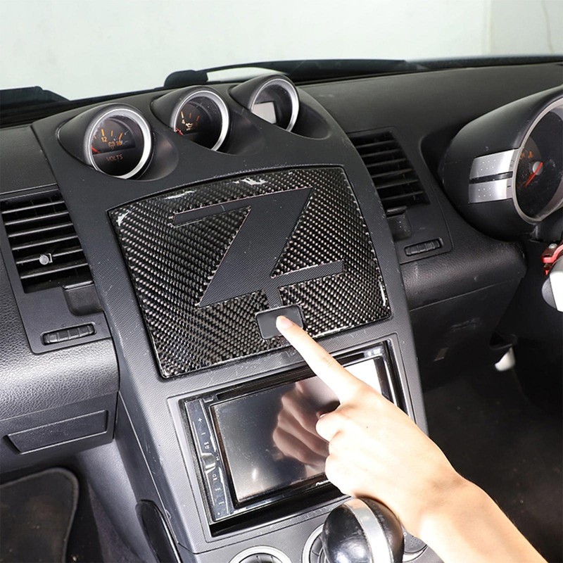 METYOUCAR Soft Carbon Fiber Sticker For Nissan 350Z 2003-2006 Interior