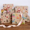 Aimyoo Nutcracker Kraft Christmas Wrapping Paper Jumbo Roll, Vintage Christmas