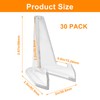 Zorveiio 30Pcs Card Display Stand, Acrylic Easel Sports Card Holder