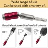 Chenshuo Magnetic Swiveling Bit Tip Holder,Magnetic Pivot Drill Frame,Universal Magnetics