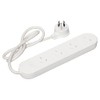HPM Standard 4 Outlet Powerboard White