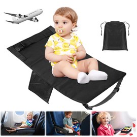Children's Aeroplane Footrest, Footrest Airplane, Aeroplane Seat Extension, Children, Foldable Adjustable Cot Aeroplane for Short Distance Flight Travel