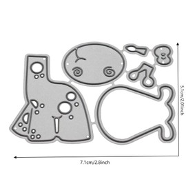 Giraffe Metal Die Cuts,Cutting Dies for Card Making Clearance,Embossing Dies for Scrapbooking, DIY Album Paper Cards Art Craft Decoration