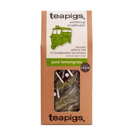 Teapigs Pure Lemongrass Tea Bags Made With Whole Leaves (1 Pack of 15 Tea Bags)