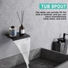 RTOBWEYE 8 Inch Shower Faucet Set, Ceiling Mounted Rainfall Shower