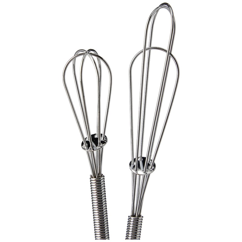 Chef Aid 2 Stainless Steel Mini Whisks