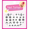 Nail Ssen Nail Art Water Decal Nail Tattoo NSM-04 / 네일쎈 네일아트 워터데칼 네일타투 NSM-04