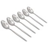 Argon Tableware Economy Stainless Steel Dessert Spoons - 19cm -