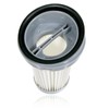 SPARES2GO SuperVac Filter HEPA compatible with Morphy Richards Pleated Vacuum