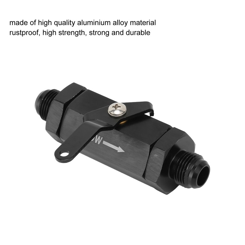 Aluminium Alloy Shut Off Valve Check Valve Fuel Fitting Automobile