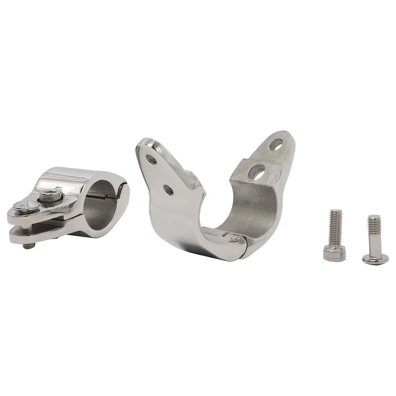 NovelBee 4pcs of 316 Stainless Steel Bimini Top Hinge Rail