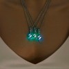 TCI Imports Collar Serpiente Luminoso Fluorescente Brilla En Oscuridad